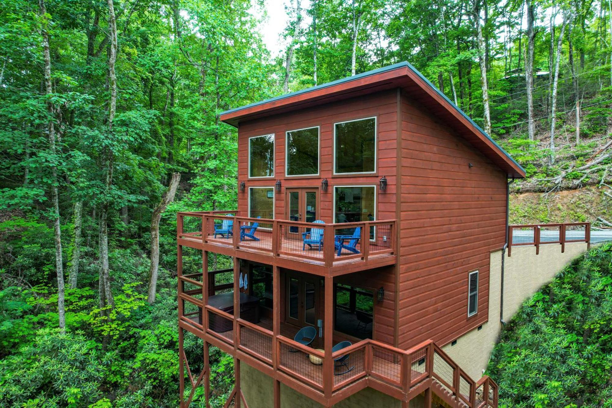 New Cozy Mountain Cabin Hot Tub Near Downtown Gatlinburg Exterior foto
